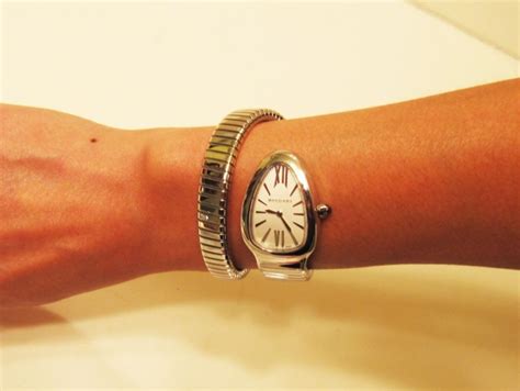 bulgari watch dupe|real bvlgari serpenti watch.